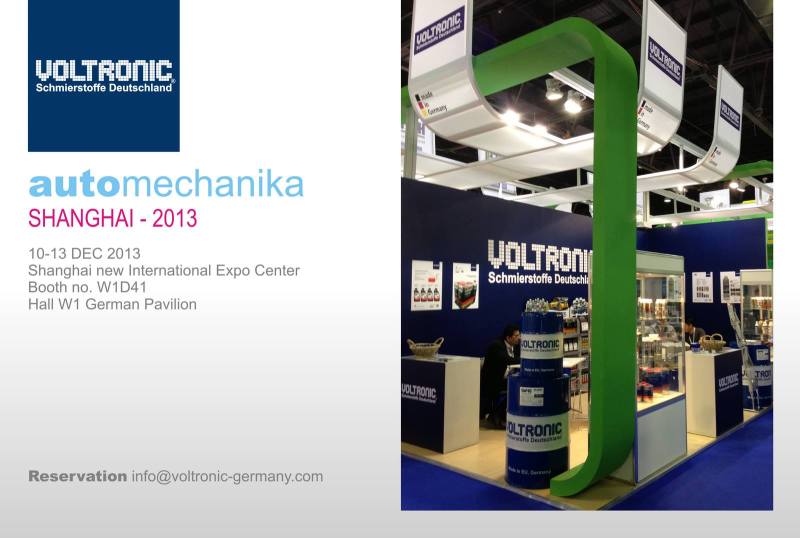 VOLTRONIC debut in Automechanika Shanghai 2013
